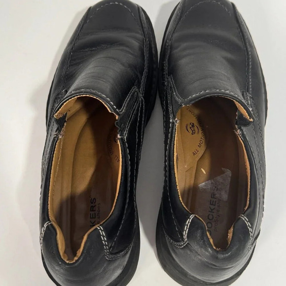 Dockers black leather loafers men's size 9‎ - Picture 3 of 4